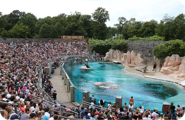 Zoo Amnéville Eingang